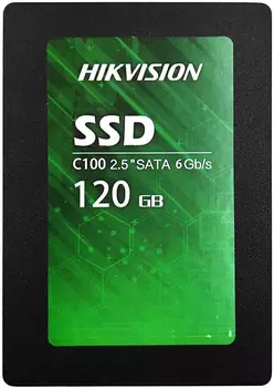 Твердотельный накопитель (SSD) Hikvision 120Gb C100, 2.5", SATA3 (HS-SSD-C100/120G)