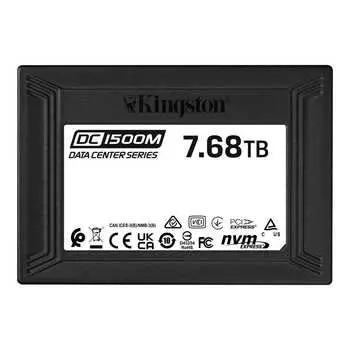 Твердотельный накопитель (SSD) Kingston 7.68Tb DC1500M, U.2 2.5", PCI-E, NVMe (SEDC1500M/7680G)
