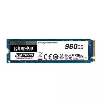 Твердотельный накопитель (SSD) Kingston 960Gb DC1000B, M.2 2280, PCI-E, NVMe (SEDC1000BM8/960G)