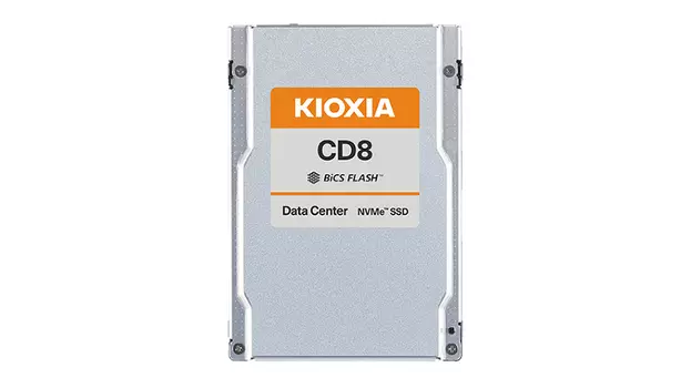 Твердотельный накопитель (SSD) Kioxia 3.84Tb Enterprise, 2.5", PCI-E, NVMe (KCD81RUG3T84)