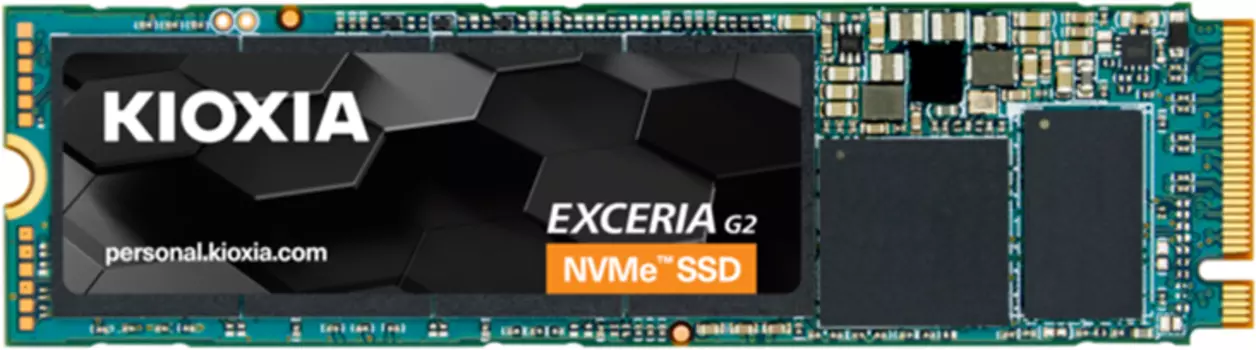 Твердотельный накопитель (SSD) KIOXIA 500Gb Exceria G2, 2280, M.2, NVMe (LRC20Z500GG8) Retail