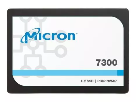 Твердотельный накопитель (SSD) Micron 1.92Tb 7300 PRO, U.2 2.5", PCI-E, NVMe (MTFDHBE1T9TDF-1AW1ZAB)