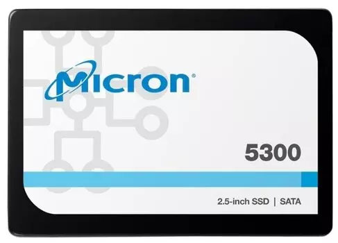 Твердотельный накопитель (SSD) Micron 1.92Tb 5300 MAX, 2.5", SATA3 (MTFDDAK1T9TDT-1AW1ZABYY)