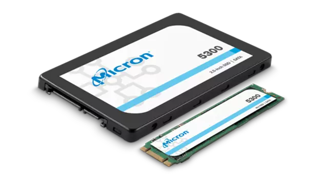 Твердотельный накопитель (SSD) Micron 240Gb 5300 PRO, 2.5", SATA3 (MTFDDAK240TDS-1AW1ZABYY)