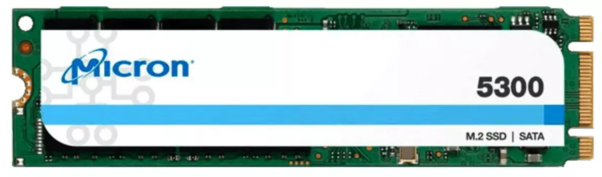 Твердотельный накопитель (SSD) Micron 960Gb 5300 PRO, M.2 2280, SATA3 (MTFDDAV960TDS-1AW1ZAB)