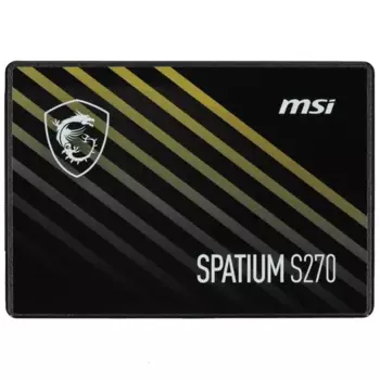 Твердотельный накопитель (SSD) MSI 480Gb SPATIUM S270, 2.5", SATA3 (S78-440E350-P83) Retail