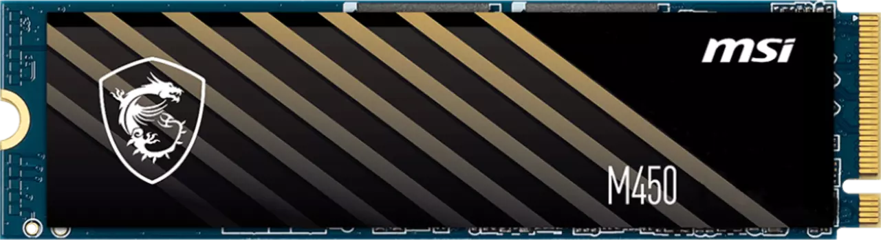 Твердотельный накопитель (SSD) MSI 500Gb SPATIUM M450, 2280, PCIe 4.0 x4, NVMe (S78-440K220-P83) Retail