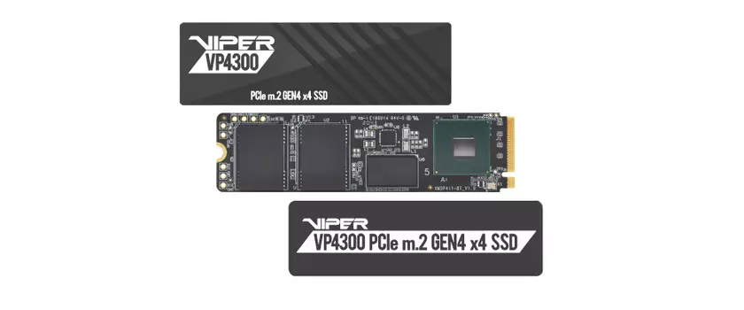 Твердотельный накопитель (SSD) Patriot 2Tb, 2280, M.2, NVMe (VP4300 -2TBM28H)