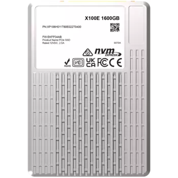Твердотельный накопитель (SSD) Phison 1.6Tb X100E , U.3 2.5", PCI-E, NVMe (XP106H011T60E022T0400)