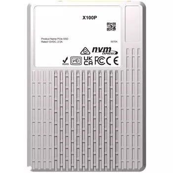 Твердотельный накопитель (SSD) Phison 1.92Tb X100P , U.3 2.5", PCI-E, NVMe (XP106H011T92P022T0400)