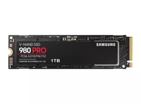 Твердотельный накопитель (SSD) Samsung 1Tb 980 PRO, 2280, M.2, NVMe (MZ-V8P1T0BW) Retail