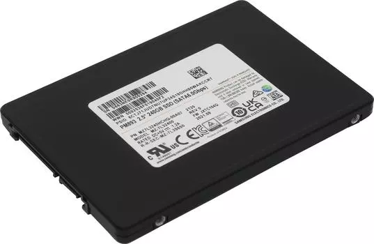Твердотельный накопитель (SSD) Samsung 240Gb PM893, 2.5", SATA3 (MZ7L3240HCHQ-00A07)