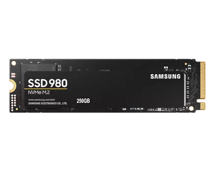 Твердотельный накопитель (SSD) Samsung 250Gb 980, 2280, M.2, NVMe (MZ-V8V250BW) Retail