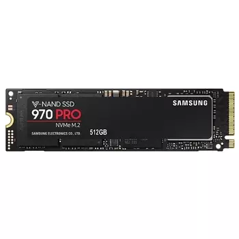 Твердотельный накопитель (SSD) Samsung 512Gb 970 PRO, 2280, M.2, NVMe (MZ-V7P512BW)