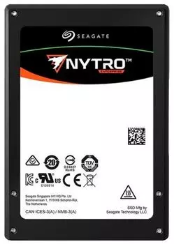 Твердотельный накопитель (SSD) Seagate 3.2Tb Nytro 3532, 2.5", SAS 12Gb/s (XS3200LE70084)