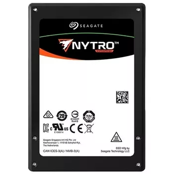 Твердотельный накопитель (SSD) SEAGATE 3.84Tb Nytro, 2.5", SATA3 (XA3840LE10063)