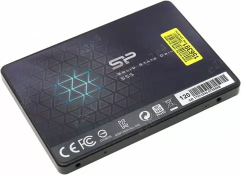 Твердотельный накопитель (SSD) Silicon Power 120Gb Slim S55, 2.5", SATA3 (SP120GBSS3S55S25)