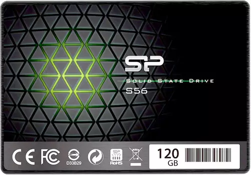 Твердотельный накопитель (SSD) Silicon Power 120Gb Slim S56, 2.5", SATA3 (SP120GBSS3S56B25RM)