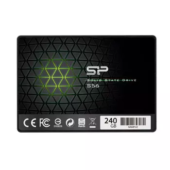 Твердотельный накопитель (SSD) Silicon Power 240Gb Slim S56, 2.5", SATA3 (SP240GBSS3S56B25) Retail