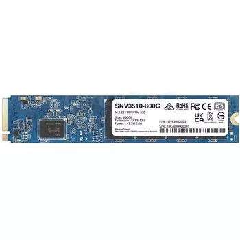 Твердотельный накопитель (SSD) Synology 800Gb SNV3510, M.2 22110, PCI-E, NVMe (SNV3510-800G)