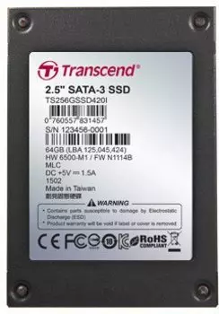Твердотельный накопитель (SSD) Transcend 256Gb 420I, 2.5", SATA3 (TS256GSSD420I)
