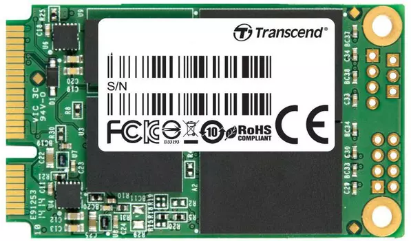 Твердотельный накопитель (SSD) Transcend 32Gb MSA370S, mSATA, mSATA (TS32GMSA370S) Retail