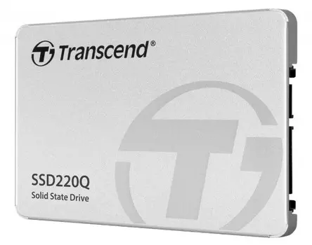 Твердотельный накопитель (SSD) Transcend 500Gb SSD220Q, 2.5", SATA3 (TS500GSSD220Q)