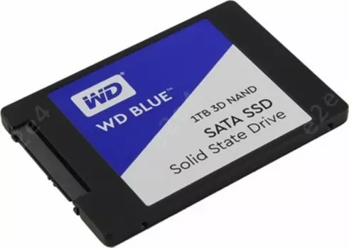 Твердотельный накопитель (SSD) Western Digital 1Tb Blue, 2.5", SATA3 (WDS100T2B0A)