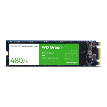 Твердотельный накопитель (SSD) Western Digital 480Gb Green, 2280, M.2 (WDS480G3G0B)