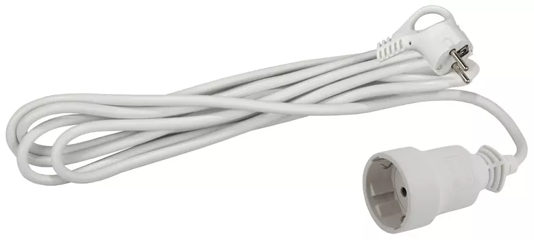 Удлинитель Эра UX-1е-5m, 1-розетка, 5 м, белый (Б0039818)
