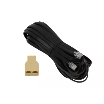 Удлинитель кабеля SNR для датчика 1-wire, сплиттер (разветвитель) 3xRJ12 (6P6C), 1 шт. (snr-cable-1wire-10m)