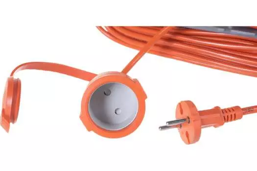 Удлинитель на рамке UNIVersal УШ-6, 1-розетка, 40м, оранжевый (9632019)