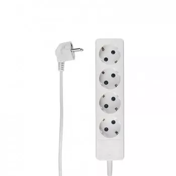 Удлинитель Proconnect, 4-розетки, 7 м, белый (11-7223)