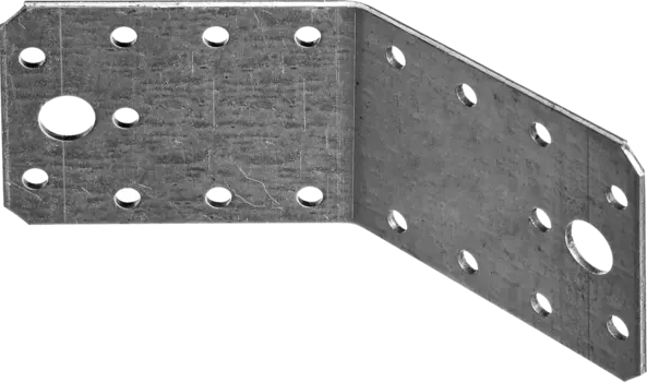 Уголок крепежный ЗУБР МАСТЕР УК-135-2.0, 5.5 смx7 смx7 см, 2 мм, 1 шт. (310136-55-070)