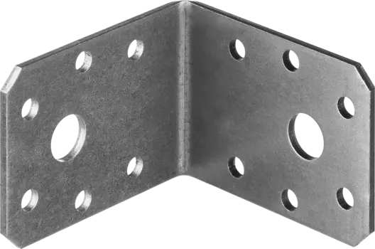 Уголок крепежный ЗУБР МАСТЕР УК-2.5, 4.5 смx6 смx6 см, 2.5 мм, 1 шт. (31012-60)