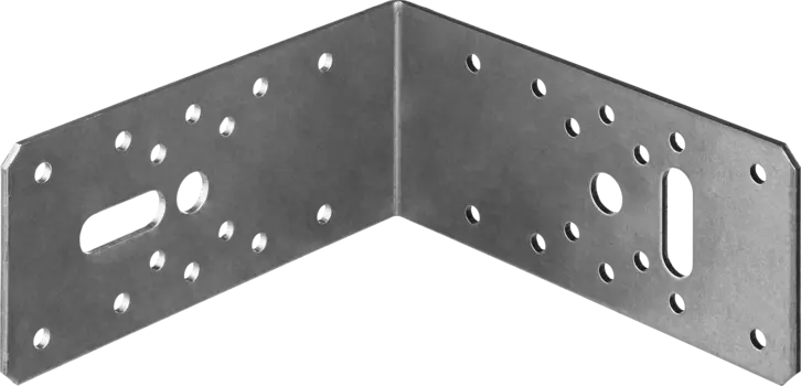 Уголок крепежный ЗУБР МАСТЕР УК-2.5, 6.5 смx14.5 смx14.5 см, 2.5 мм, 1 шт. (31012-145)