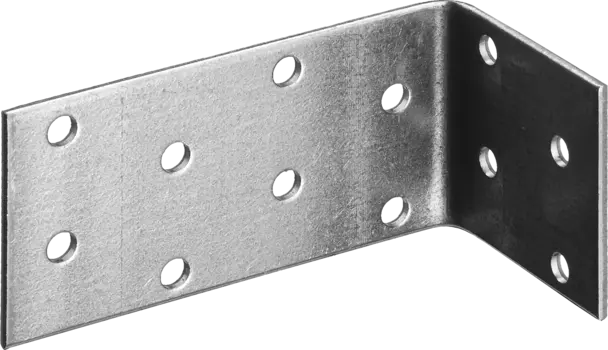 Уголок крепежный ЗУБР МАСТЕР УКА-2.0, 4 смx4 смx8 см, 2 мм, 1 шт. (310226-040-080)