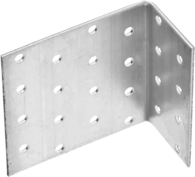 Уголок крепежный ЗУБР МАСТЕР УКА-2.0, 8 смx4 смx8 см, 2 мм, 1 шт. (310226-080-080)