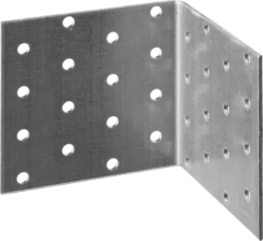 Уголок крепежный ЗУБР МАСТЕР УКР-2.0, 8 смx8 смx8 см, 2 мм, 1 шт. (310206-080-080)