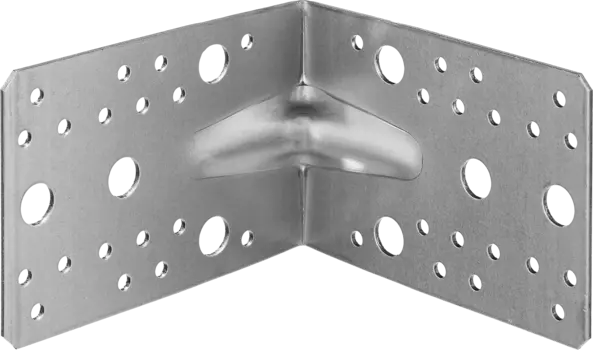 Уголок крепежный ЗУБР МАСТЕР УКУ-2.0, усиленный, 9 смx13 смx13 см, 2 мм, 1 шт. (310116-90-130)