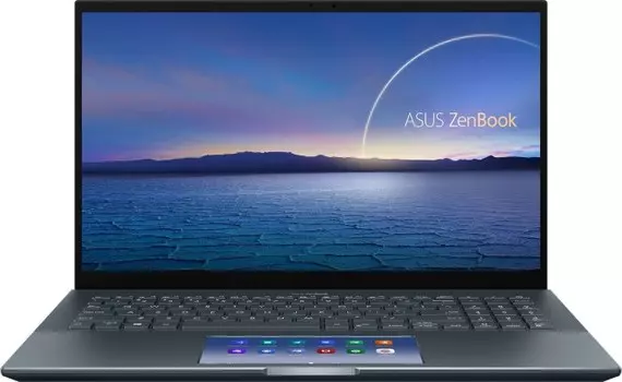 Ультрабук ASUS ZenBook Pro 15 UX535LI-H2346T 15.6" OLED 3840x2160 Touch, Intel Core i5-10300H 2.5GHz, 16Gb RAM, 512Gb SSD, NVIDIA GeForce GTX 1650 Ti-4Gb, W10, серый (90NB0RW1-M10610)