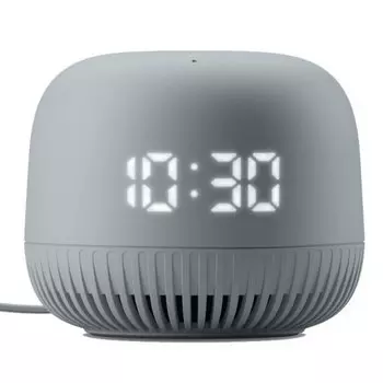 Умная колонка VK Капсула Нео, 5 Вт, с голосовым помощником Маруся, LED-экран, WiFi, Bluetooth, серый (VKSP11GY)