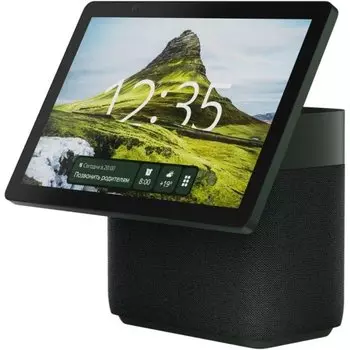 Умная колонка Яндекс Дуо Макс, 60 Вт, Алиса, Full HD Touch-экран, WiFi, Bluetooth, ZigBee, зеленый (YNDX-00055GRN)