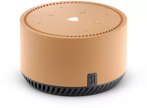 Умная колонка Яндекс Станция Лайт, 5 Вт, Алиса, WiFi, Bluetooth, капучино (YNDX-00025B)