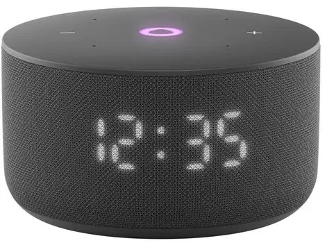 Умная колонка Яндекс Станция Мини 3, 12 Вт, Алиса, LED-экран, WiFi, Bluetooth, черный (YNDX-00027BLK)