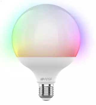 Умная лампа HIPER Bulb, 14Вт, 1200лм, 2700-6500К, E27, WiFi, белый (IoT LED R2)