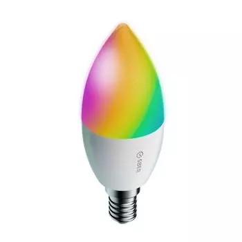 Умная лампа SBER SBDV-00117, SBDV-00117, 5.5 Вт, 470лм, 2700-6500К, E14, Bluetooth, Wi-Fi, белый (SBDV-00117)