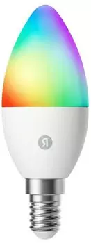 Умная лампа ЯНДЕКС YNDX-00557, 6 Вт, 520лм, 2700-6500К, E14, WiFi (YNDX-00557)