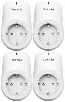 Умная розетка Tenda Beli SP3, 2300Вт, 10A, WiFi, белый (SP3(4-pack))