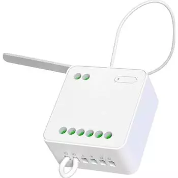 Умное двухканальное реле Yeelight Smart Dual Control Module, максимальная мощность подключаемых устройств: 2200W, белый (YZNE0220001WTGL)